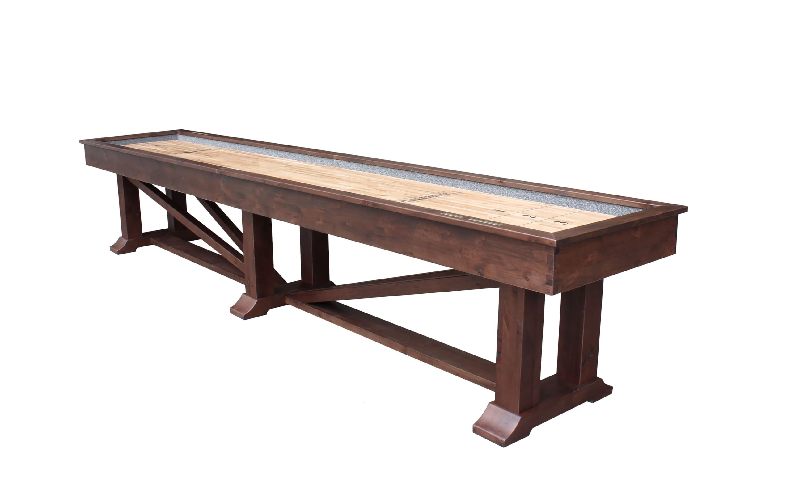 Plank & Hide - Lucas Shuffleboard Table (14')