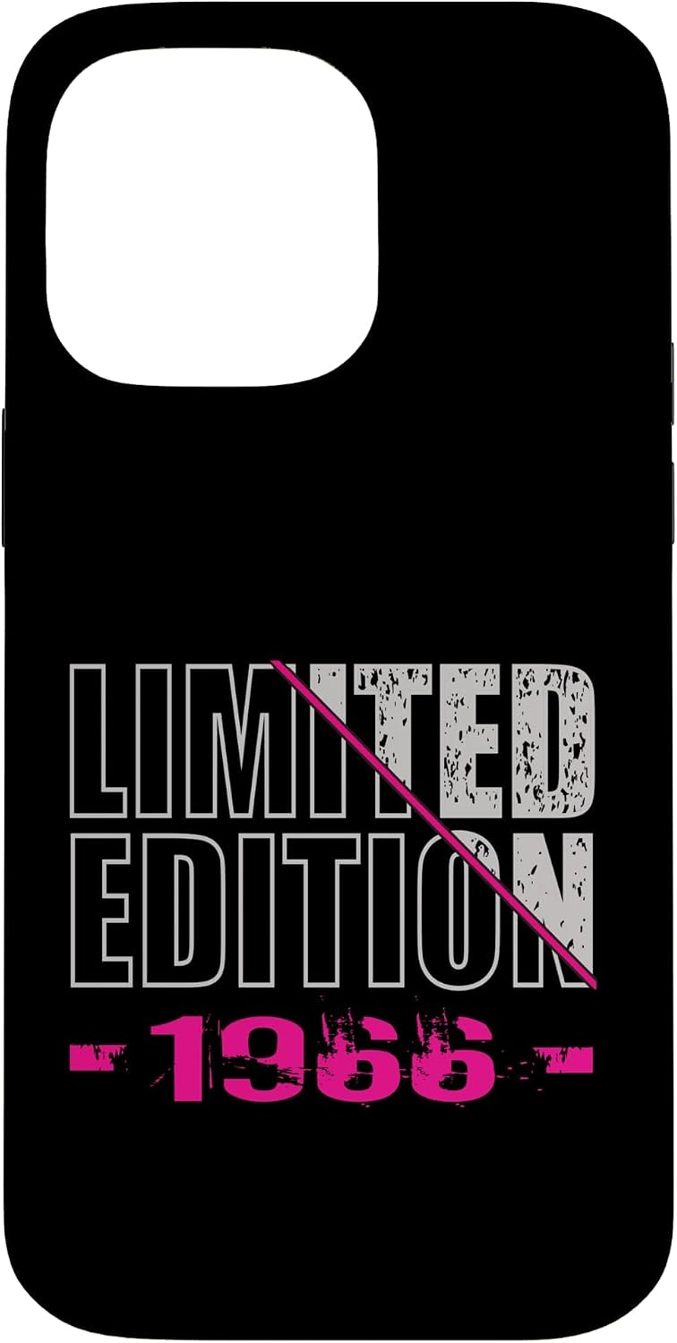 Limited Edition 1966 Retro Birthday 1966 Vintage 1966 Case for iPhone 14 Pro Max
