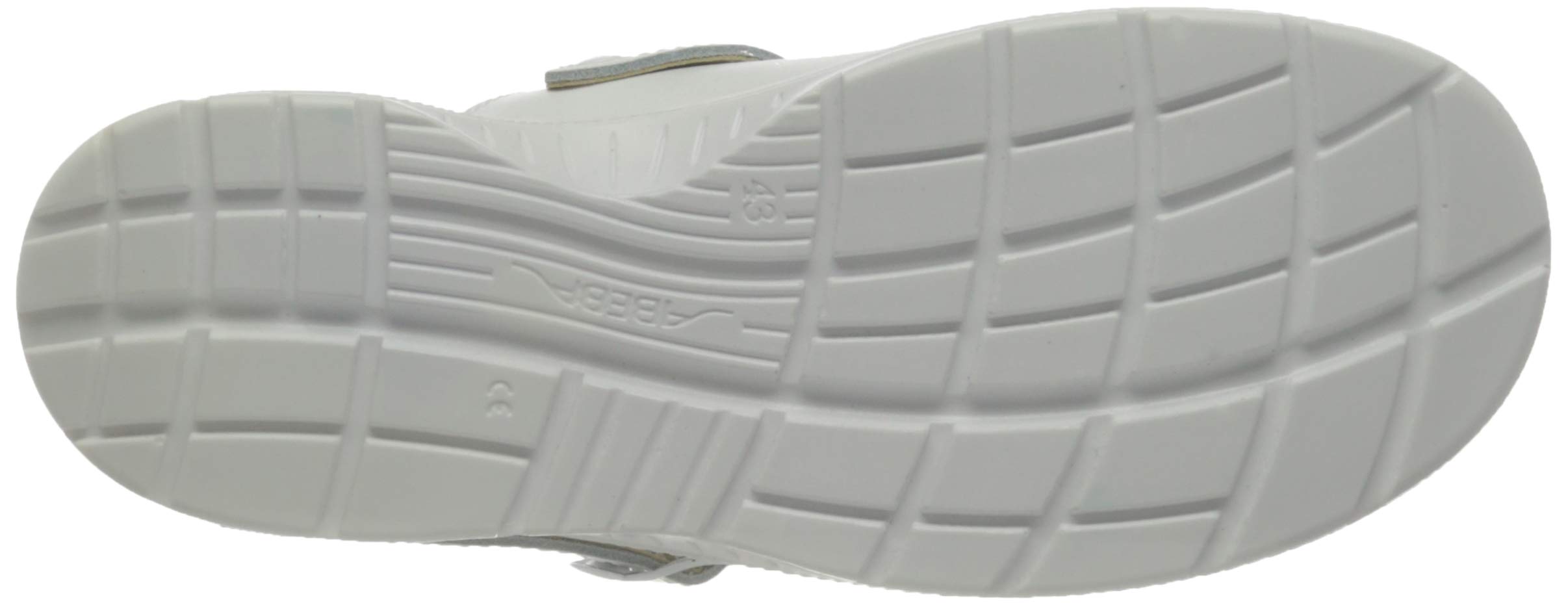Abeba Clog 711141 - x lekki, gładka skóra, biały, certyfikowany, rozmiar 43