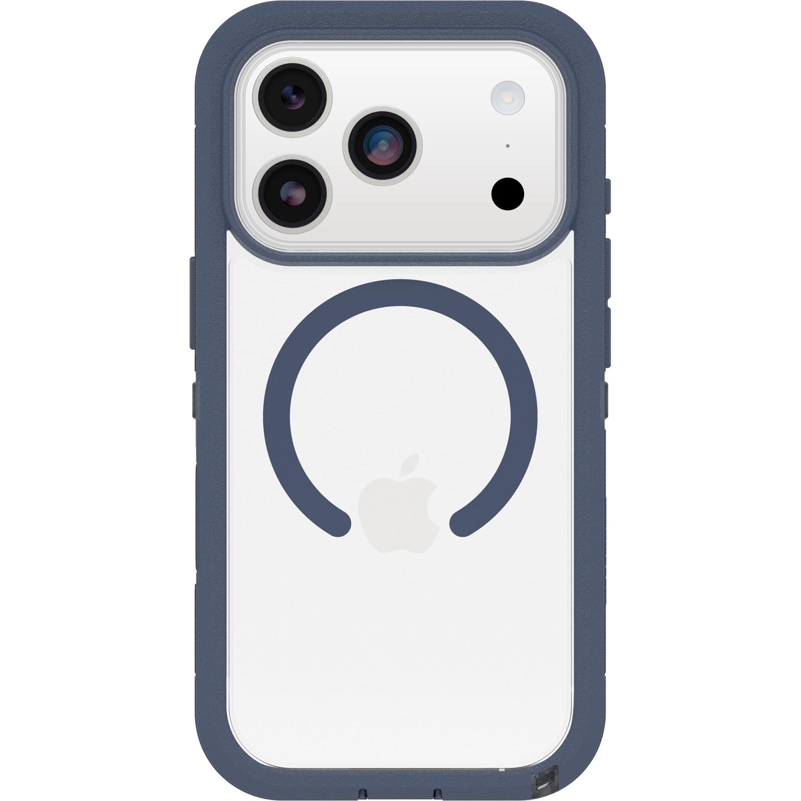 Otterbox Coque Defender Pro XT MagSafe pour iPhone 17 Pro, Transparent/Bleu