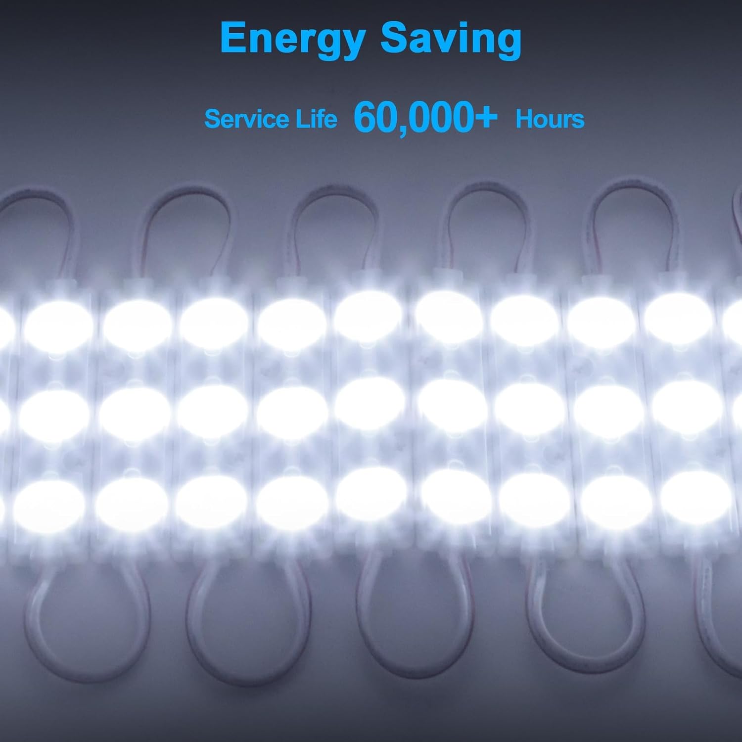 TSV 120LED 12V Van Interior Lights Kit, Super Bright LED Modules Lights, Ceiling Work Light for Car RV Truck Camper Trailer, 40 Modules White