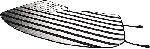 Miniatura 5 de Daeiclru Parasol para parabrisas de automóvil compatible con Chevrolet Corvette C8 2020-2023, reflector de rayos UV plegable para automóvil, parasol