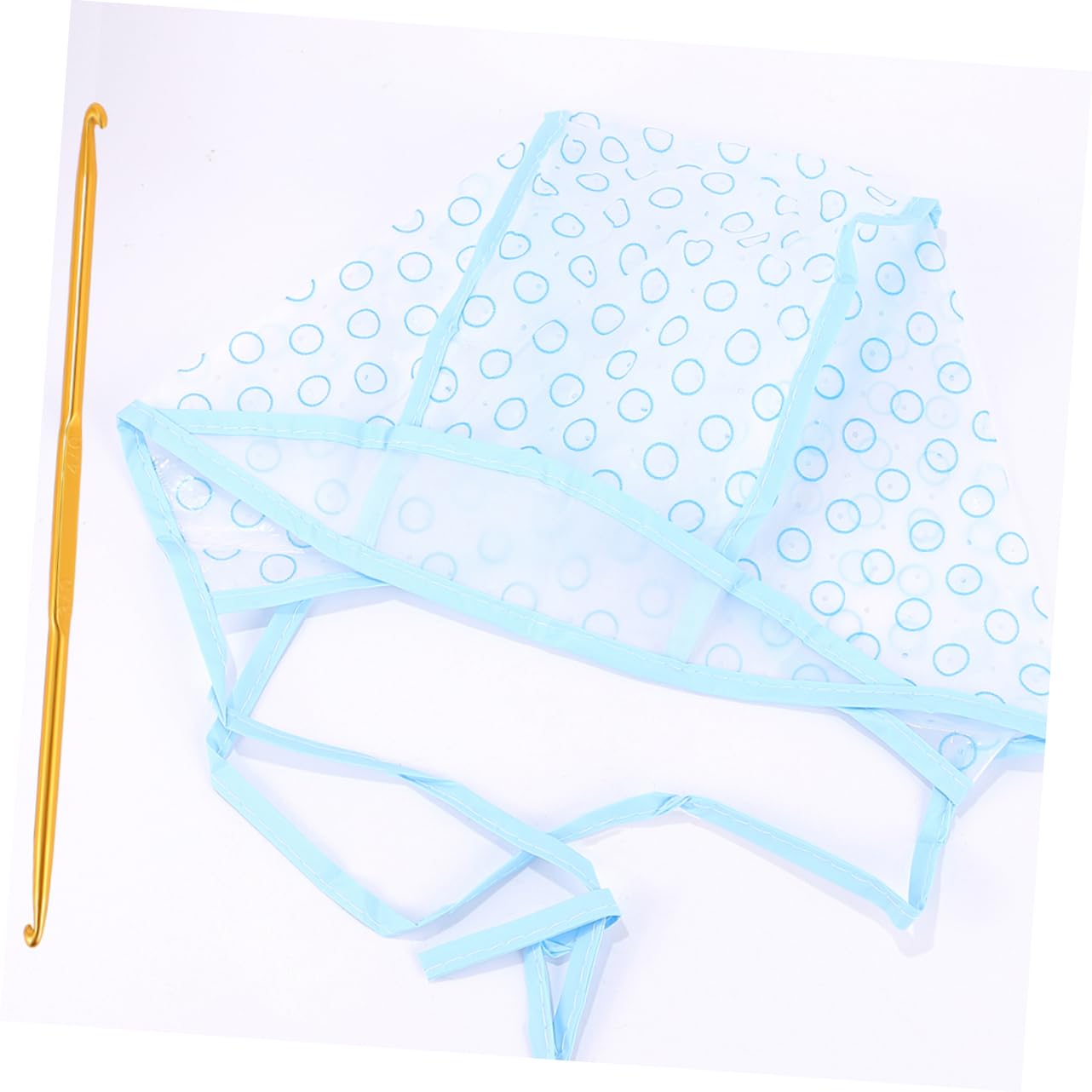 Healeved Hair Coloring Hat Set Hair Dye Cap with Hooks for Highlights for Barber Shop Random Color