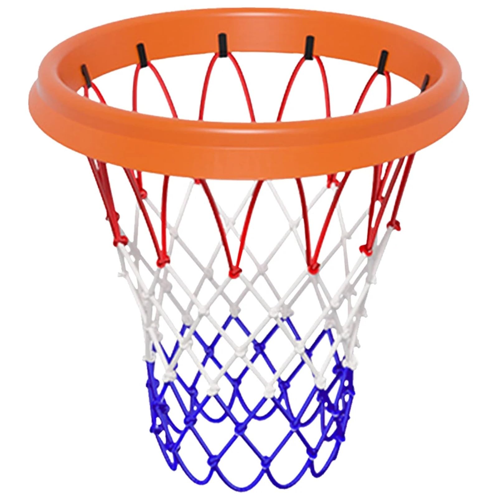 Basketballkorb Zimmer PU-Basketballnetz, Mini-Basketballrahmen, tragbarer Basketballnetzrahmen(Orange)