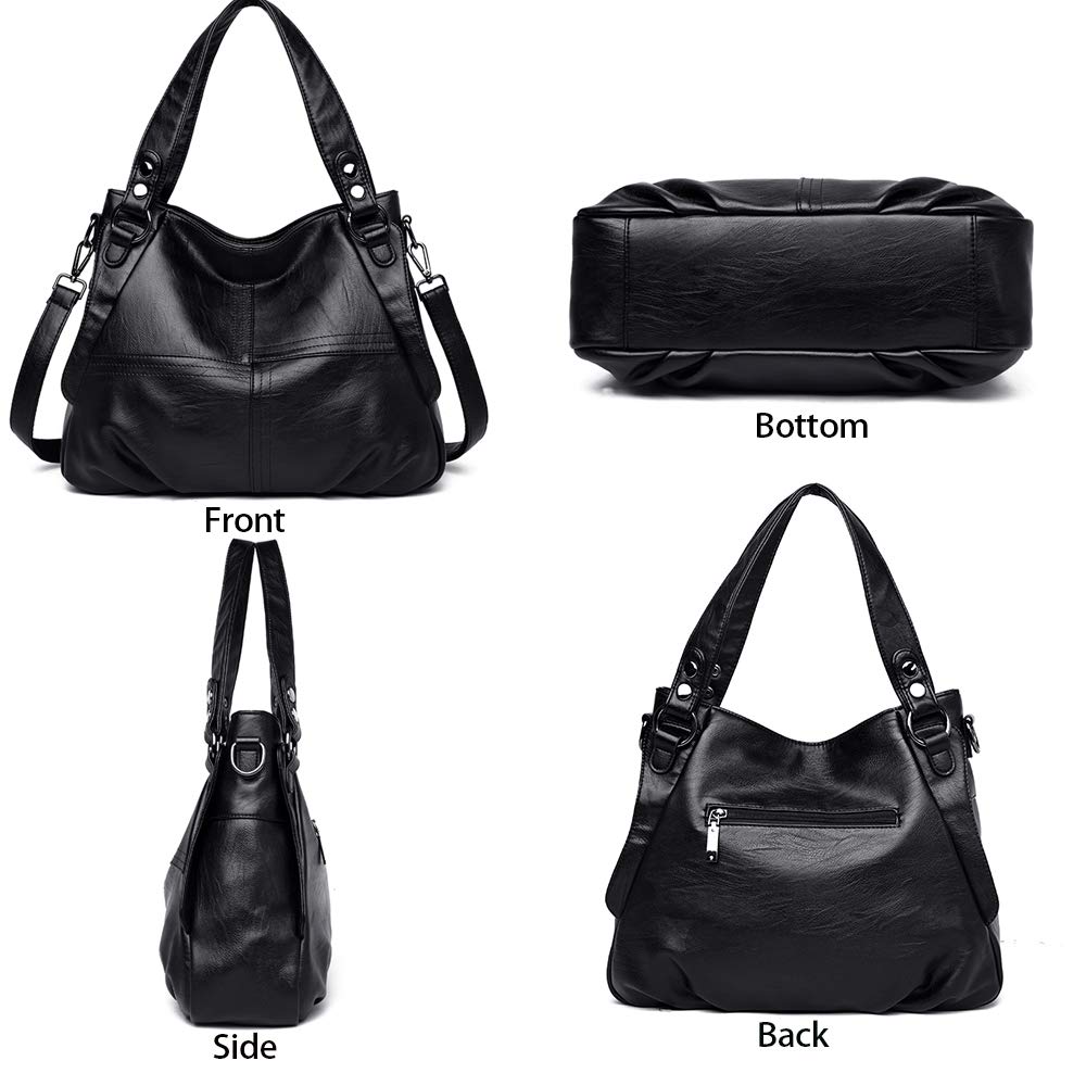 Damskie skórzane torebki z górnym uchwytem, torba typu satchel crossbody na ramię, designerskie torby tote, idealne prezenty na Boże Narodzenie, Small