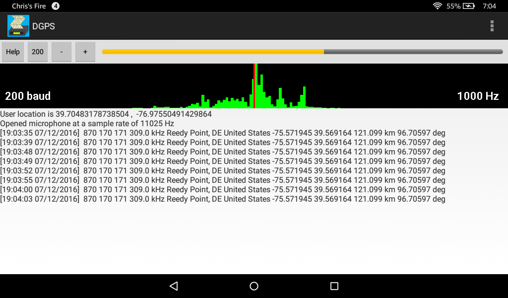 DGPS Decoder - App on Amazon Appstore