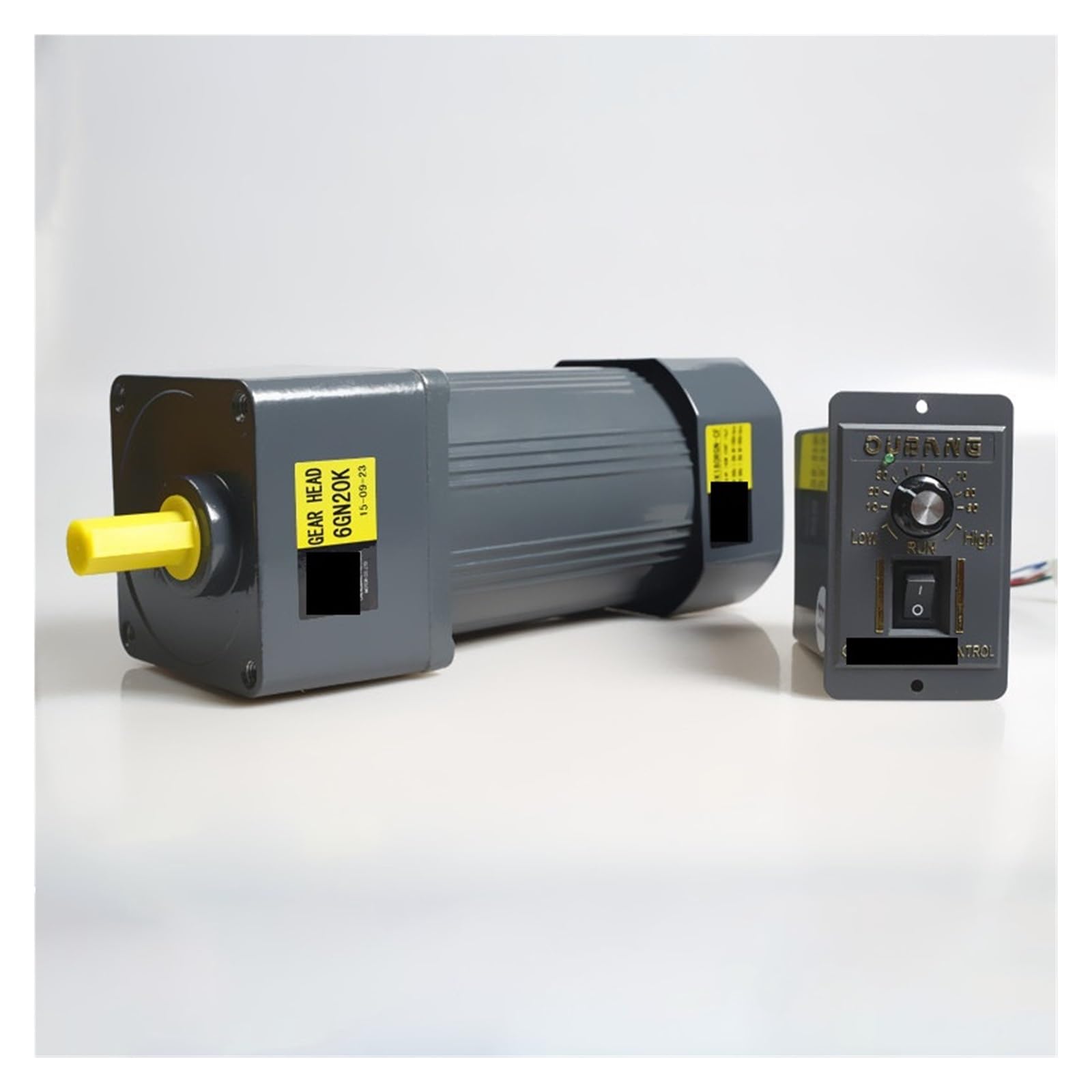 Motor asíncrono de engranajes CA 90 W 110 V con regulador velocidad 5IK90RGN-CF monofásico ajustable Diámetro del eje 12 mm | 0-90 RPM
