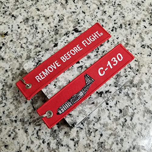 C-130-Aircraft-Remove-Before-Flight-Key-Chain-Baggage-Luggage-Tag
