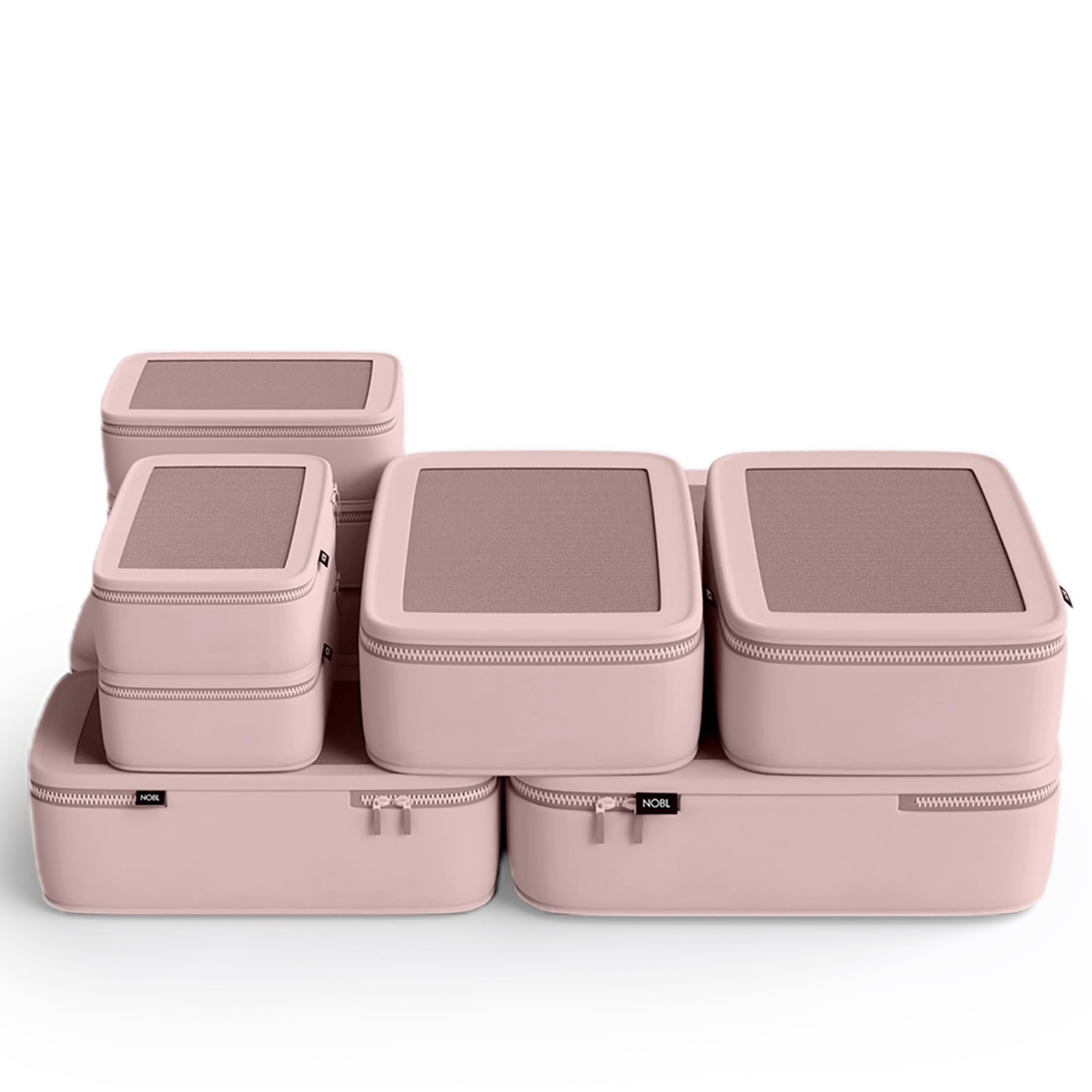 Amazon.com | NOBL Travel Compressible Packing Cubes Set, 6 Pieces
