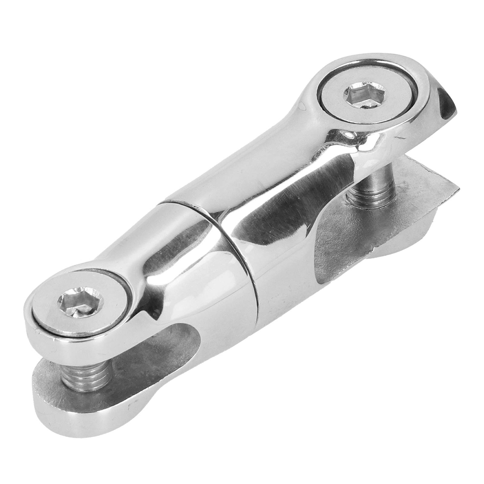 Boat Anchor Swivel Connector Double Joint 316 Stainless Steel Hardware for 0.4-0.5in Chain