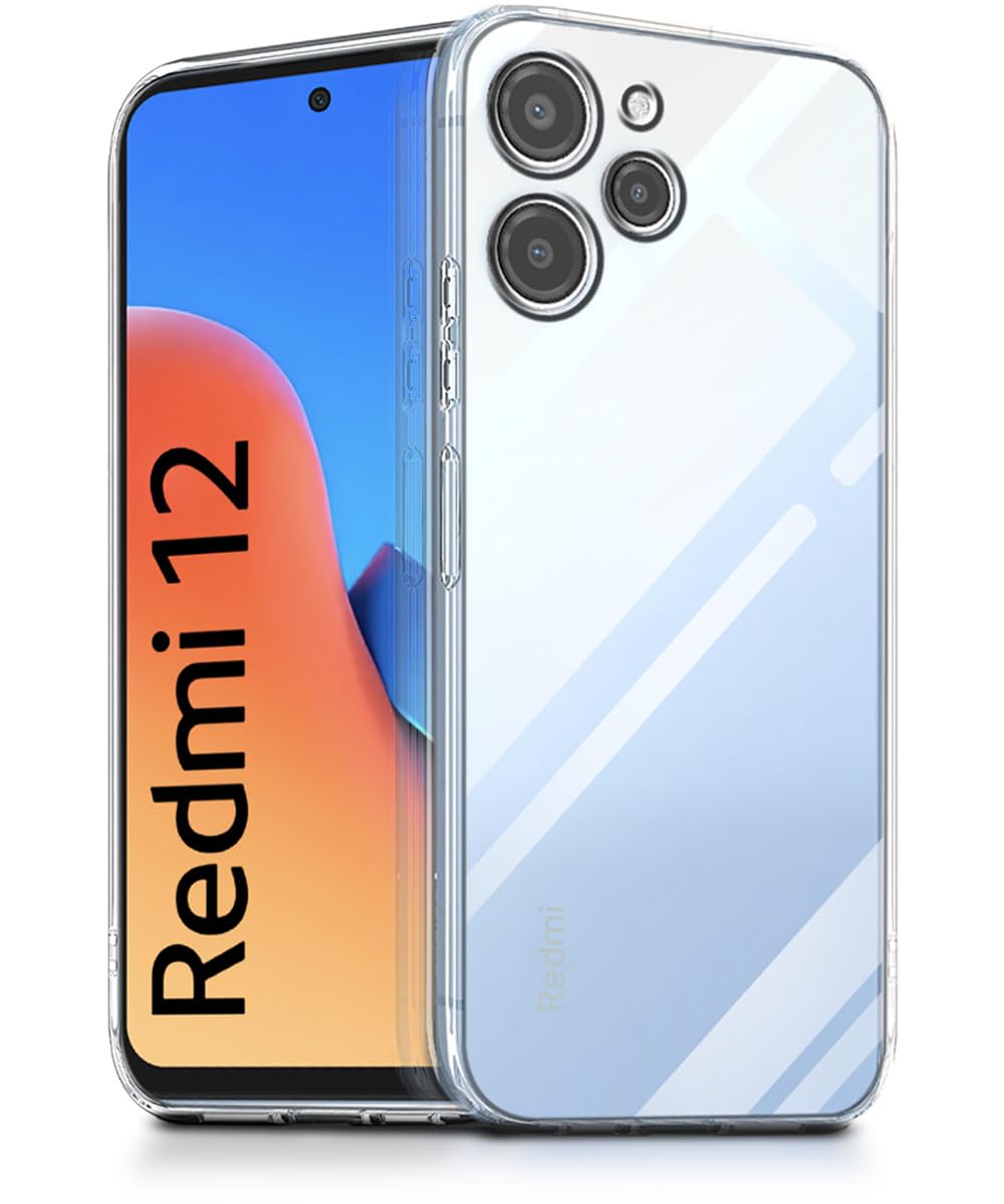 WOW IMAGINE Crystal Clear Transparent Back Case Cover for Redmi 12 4G | Full Device & Camera Protection Shockproof TPU | Flexible Silicone Back Cover Case – Transparent (B0CF54CRGY) Amazon Price History, Amazon Price Tracker