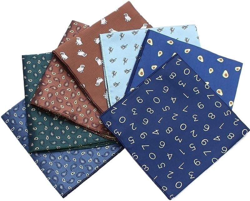 British Handkerchief Wedding Party Chest Scarf Suit Accessory Men's Business Pocket Square