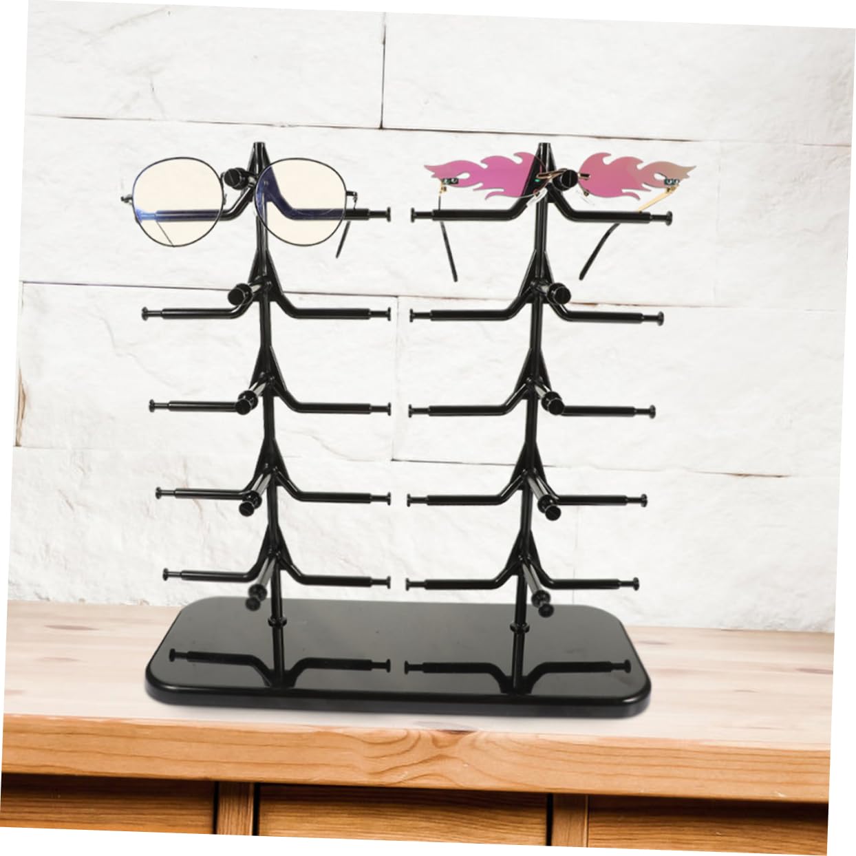 TOPBATHY 2st Brillenständer Brillenhalter Sonnenbrillen-organizer-display Brillengestell Brillenvitrine Aufbewahrung Von Sonnenbrillen Brillen Organizer -display Gläser