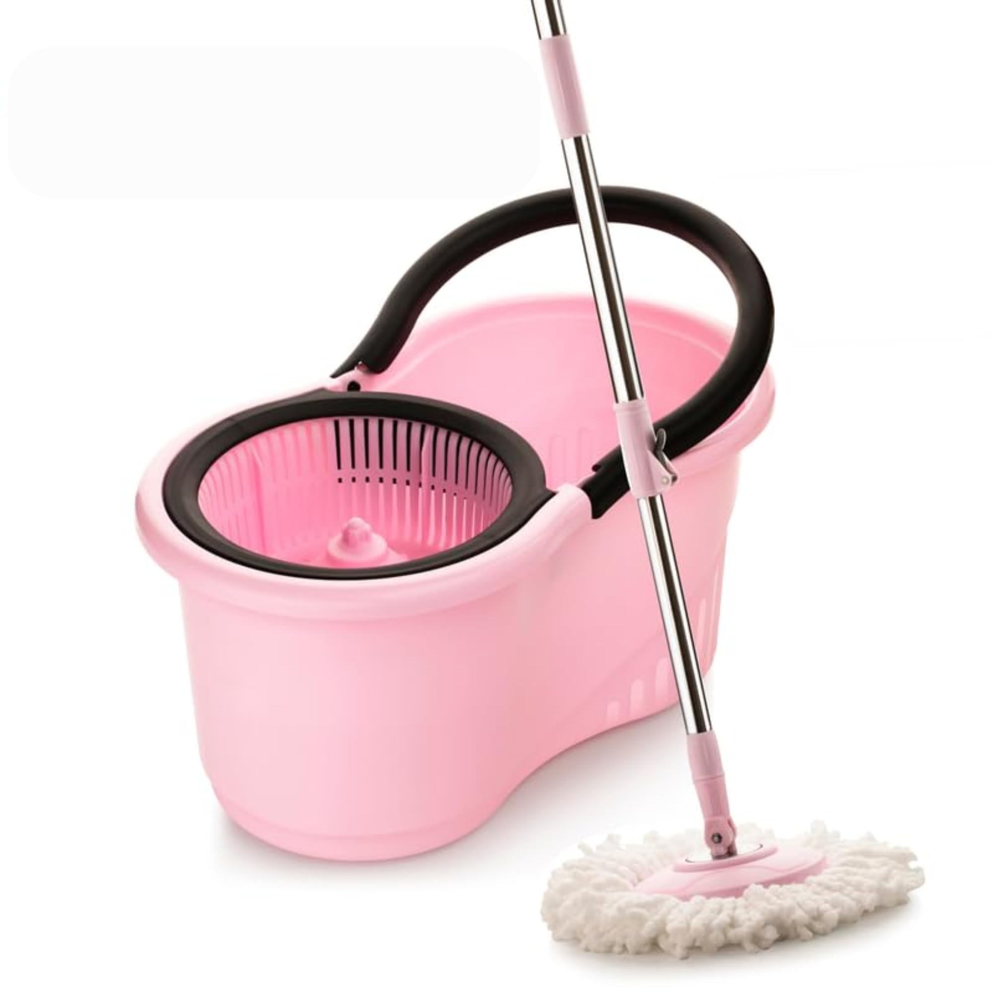 VIRAT Prolite Floor Cleaning Kit: 360° Spin Mop, Wringer Bucket with Microfiber Refill, and Cleaner Machine Combo - Effortless Cleaning for Sparkling Floors, Pink Color (B0CZJW3G4S) Amazon Price History, Amazon Price Tracker