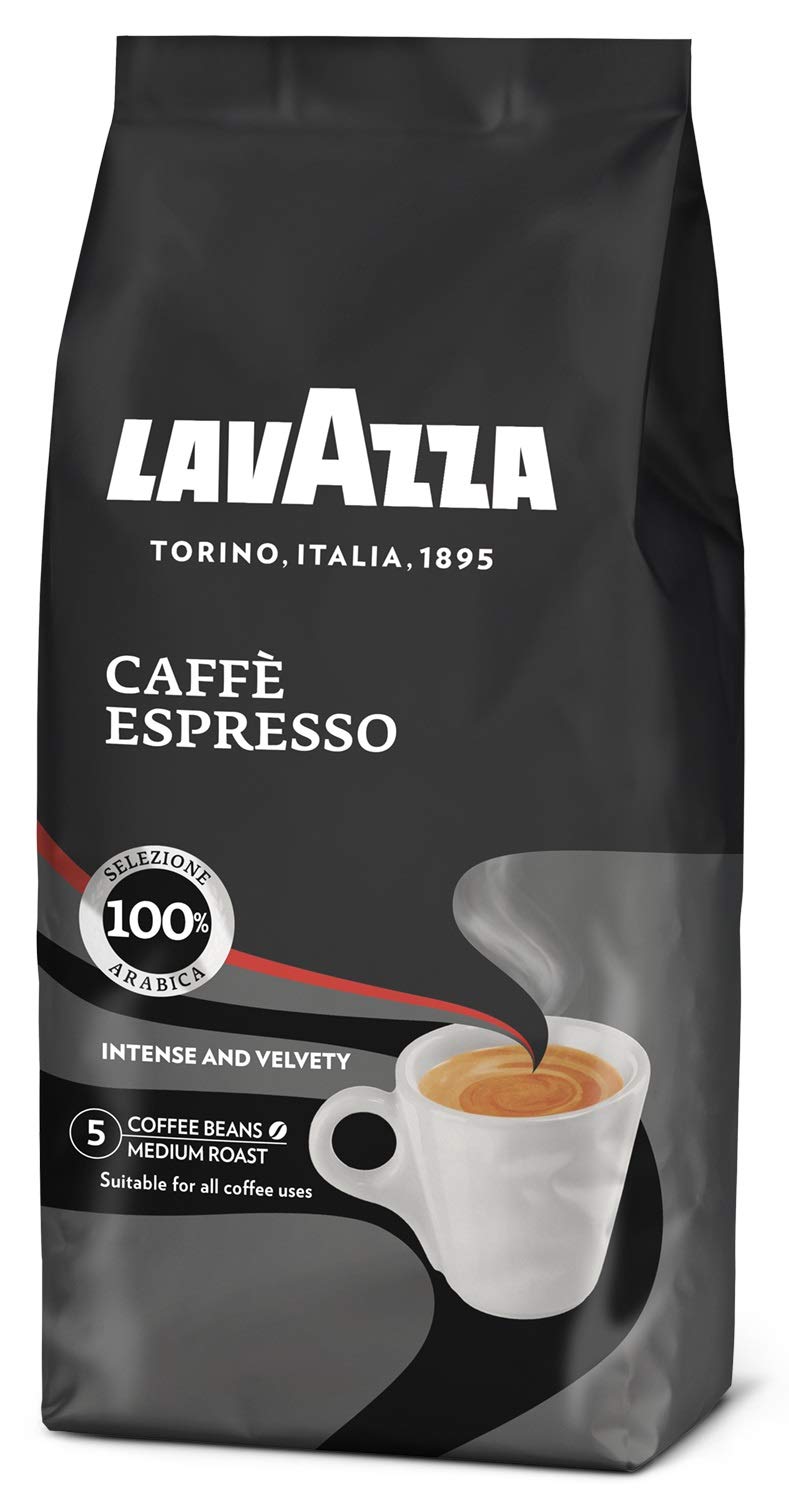 Lavazza Caffè Espresso Kaffeebohnen, 500 g (Packung mit 4)