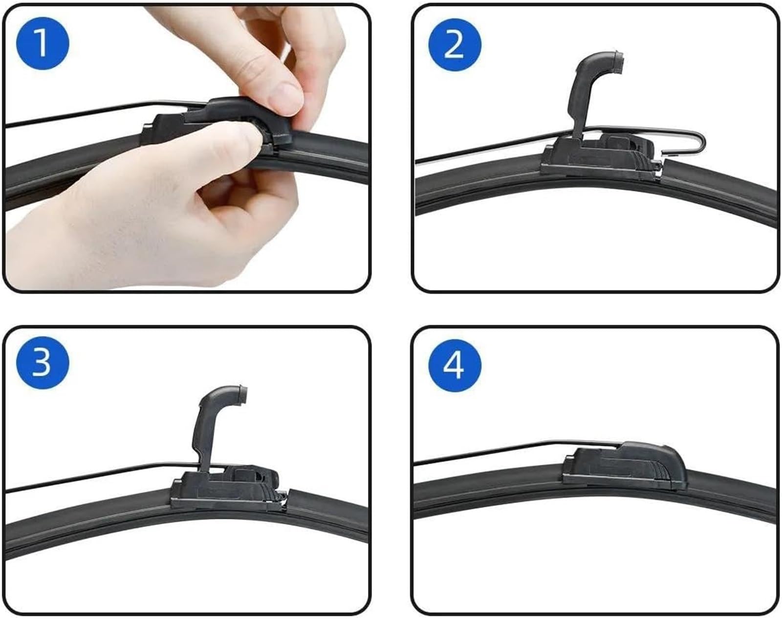 limpiaparabrisas de Coche para Toyota para Previa para Tarago para Estima Escobillas limpiaparabrisas Delanteras y traseras