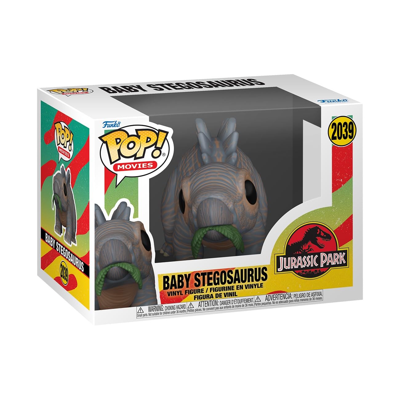 Funko POP! Movies: Jurassic Park - Baby Stegosaurus - Collectable Vinyl Figure - Gift Idea - Official Merchandise - Toys For Kids & Adults - Model Figure for Collectors and Display