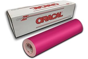 Oracal 631 Exhibition Cal Matte Finish Pink Removable Vinyl