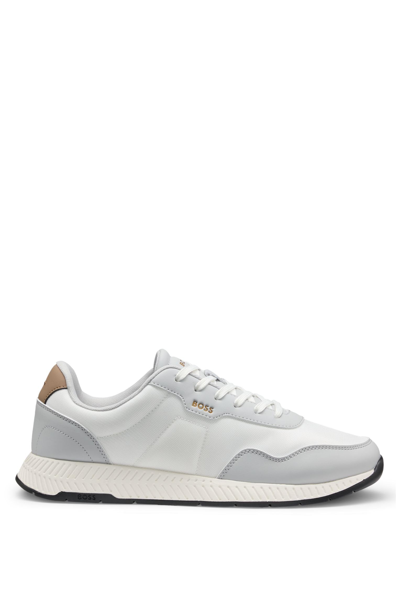 BOSS Herren Titanium Runn Lowtop Sneakers mit Strukturiertem Obermaterial Größe