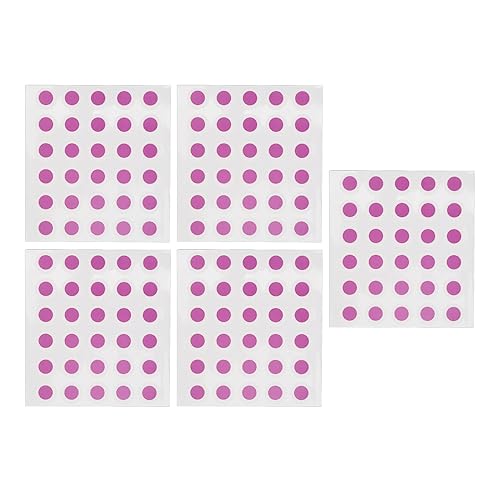 Miniatura 4 de Adhesivos de detección que cambian de color para actividades al aire libre, 150 unidades (morado)