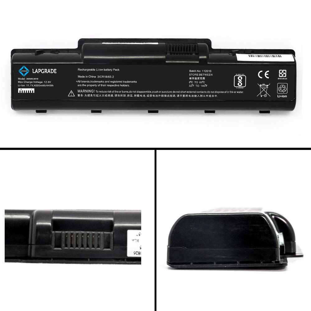 Lapgrade Laptop Battery for Acer Aspire 4710 4720 4730 4736 4740 Series (Black) (B07DTKWPGF) Amazon Price History, Amazon Price Tracker