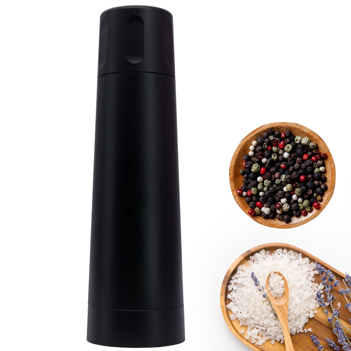 Peugeot - Moulin à Poivre Manuel En Bois U'Select Laqué Noir 12 Cm | Cadeaux Noël Fnac Suisse