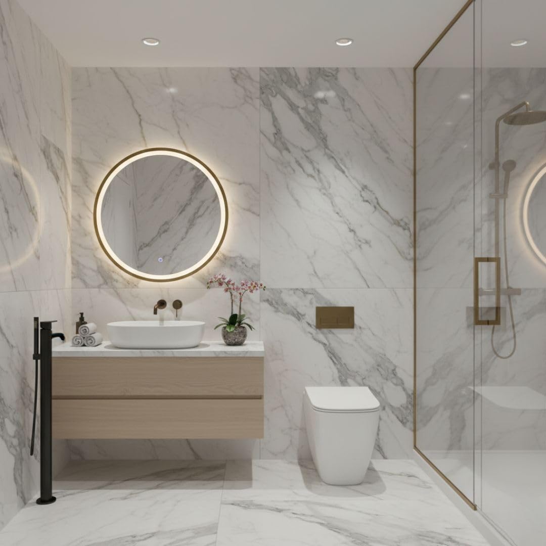 WC filomuro rimless in ceramica con fissaggi nascosti 36x54 cm scarico 4,5L – Mia+ | Ceramica Dolomite