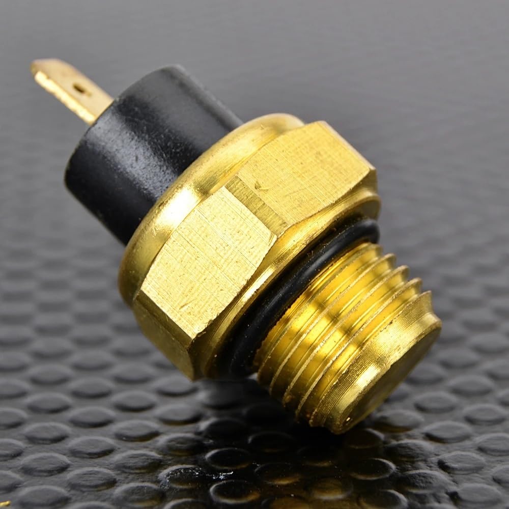 Thermo -Erkennungsschalter Kompatibel mit Kühlerlüfter passt VT1100C VT750 750 VT600CD VT600C VT125 VT250 VTR1000F VTR1000 VTR1000S RC51 -kompatibel mit dem Motorradkühlsystem kompatibel