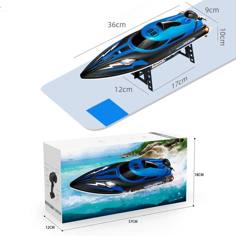Amazon.co.jp: HJ808 RC スピードボート 2.4G 水のおもちゃボート