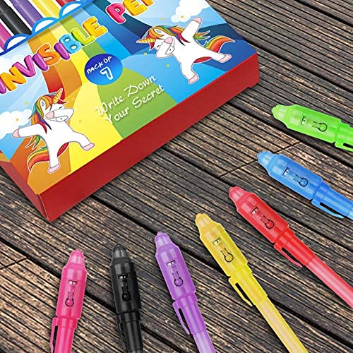 Amteker Mitgebsel Kindergeburtstag Zauberstifte, UV Stift Ostergeschenke Kinder Teenager, Kleine Ostern Geschenke für Kinder, Give Aways Kindergeburtstag Gastgeschenke, Kindergeburtstag Mitgebsel