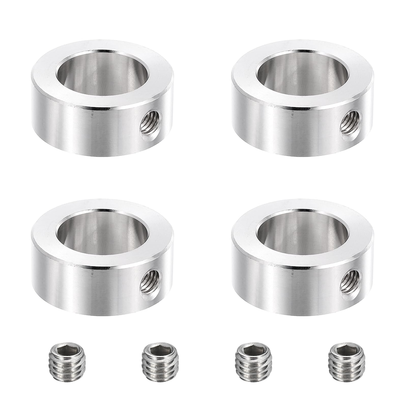 MECCANIXITY Stainless Steel Shaft Collars - Durable Locking -7