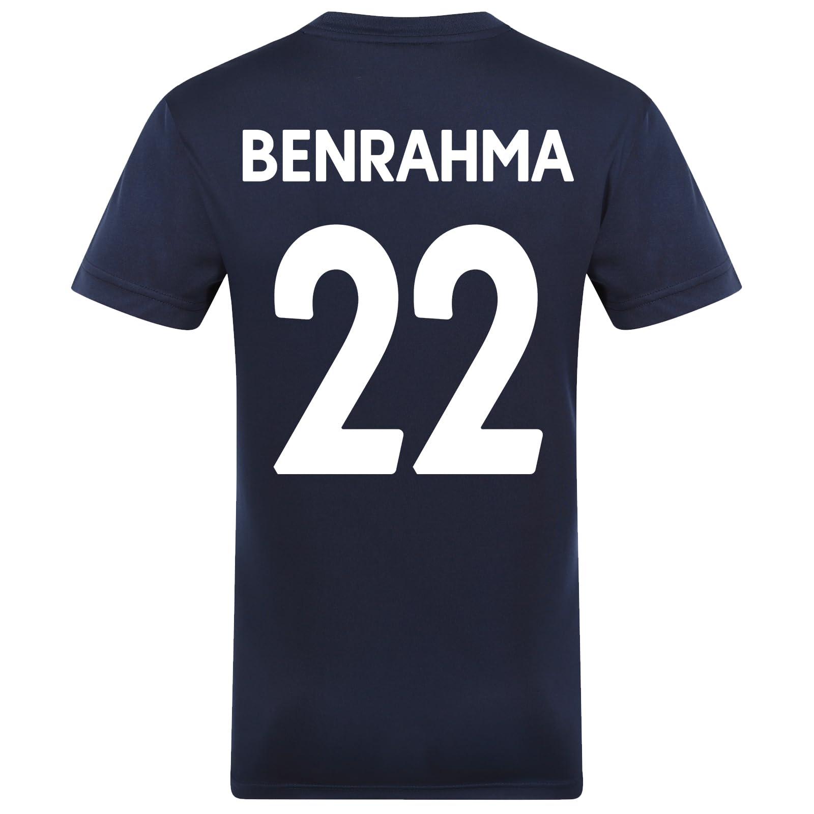 West Ham United FC Mens Benrahma 22 Poly T-Shirt Navy Large