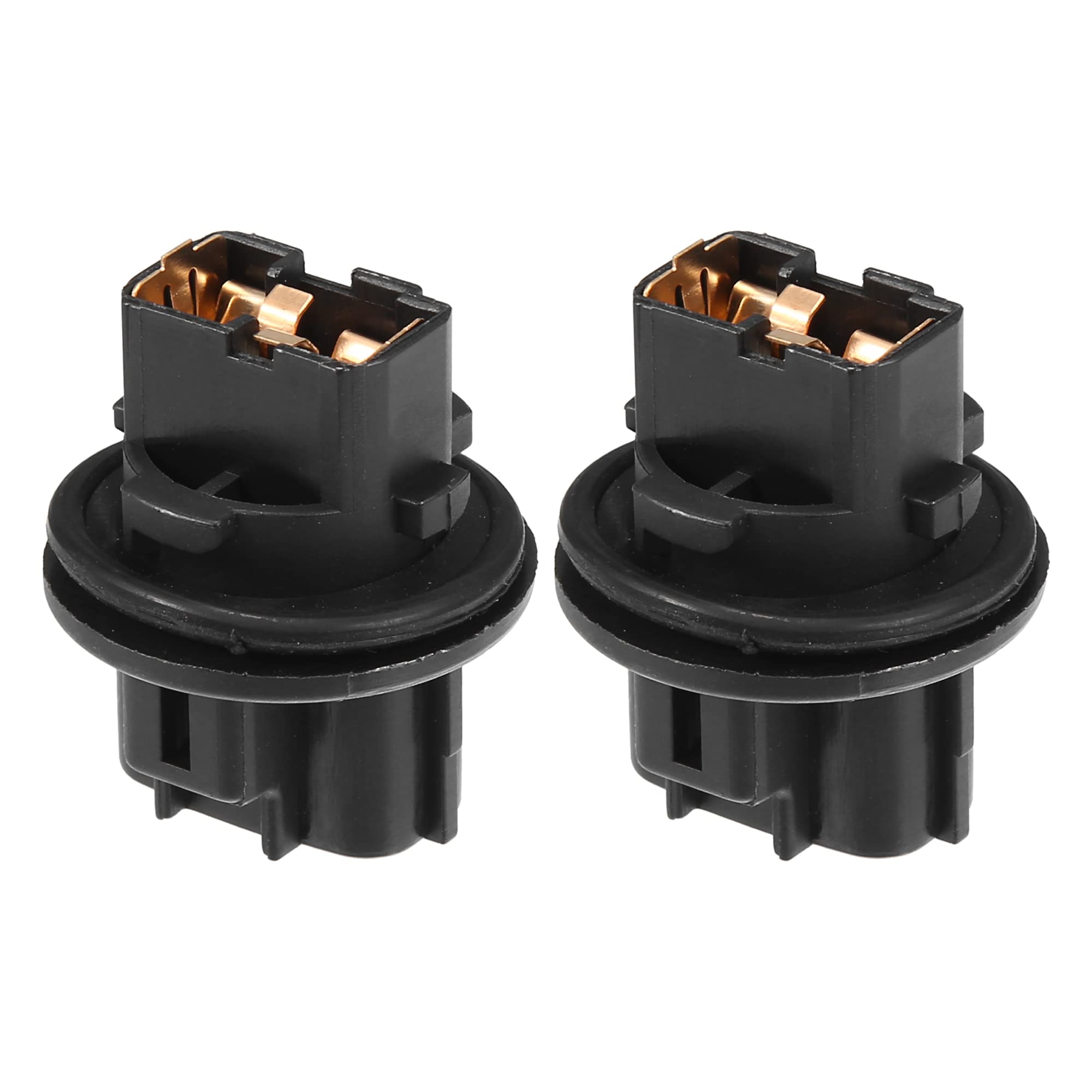 A ABSOPRO Front Turn Signal Light Lamp Bulb Holder 81128-06470 for Toyota Avalon 2013-2016 Plastic Black (Set of 2)