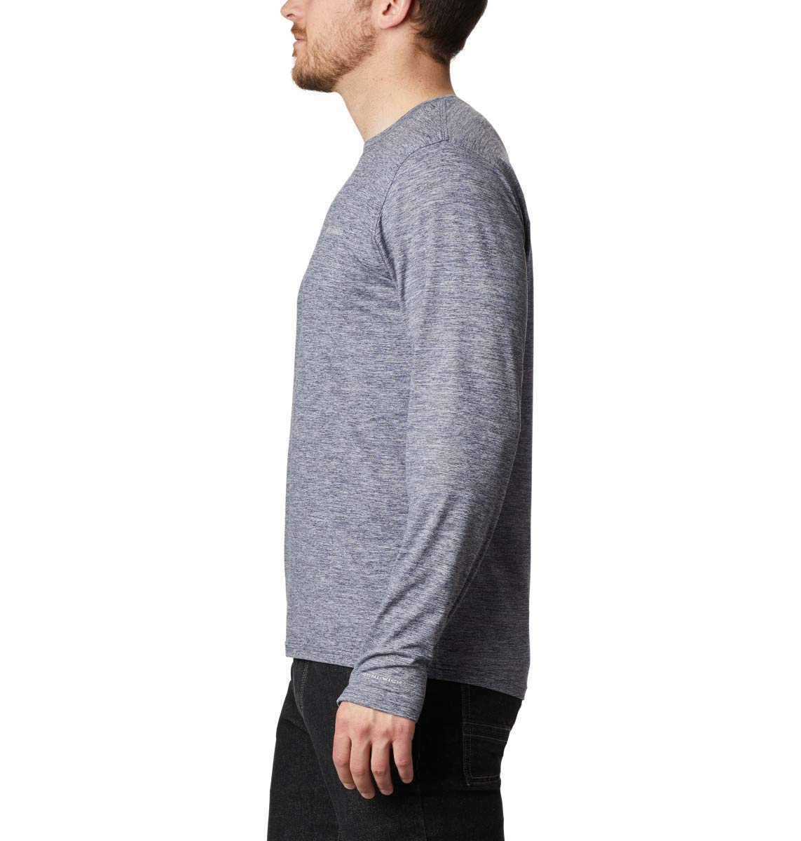 Columbia Tech Trail Long Sleeve Crew II Equipo de Camping y Senderismo Hombre