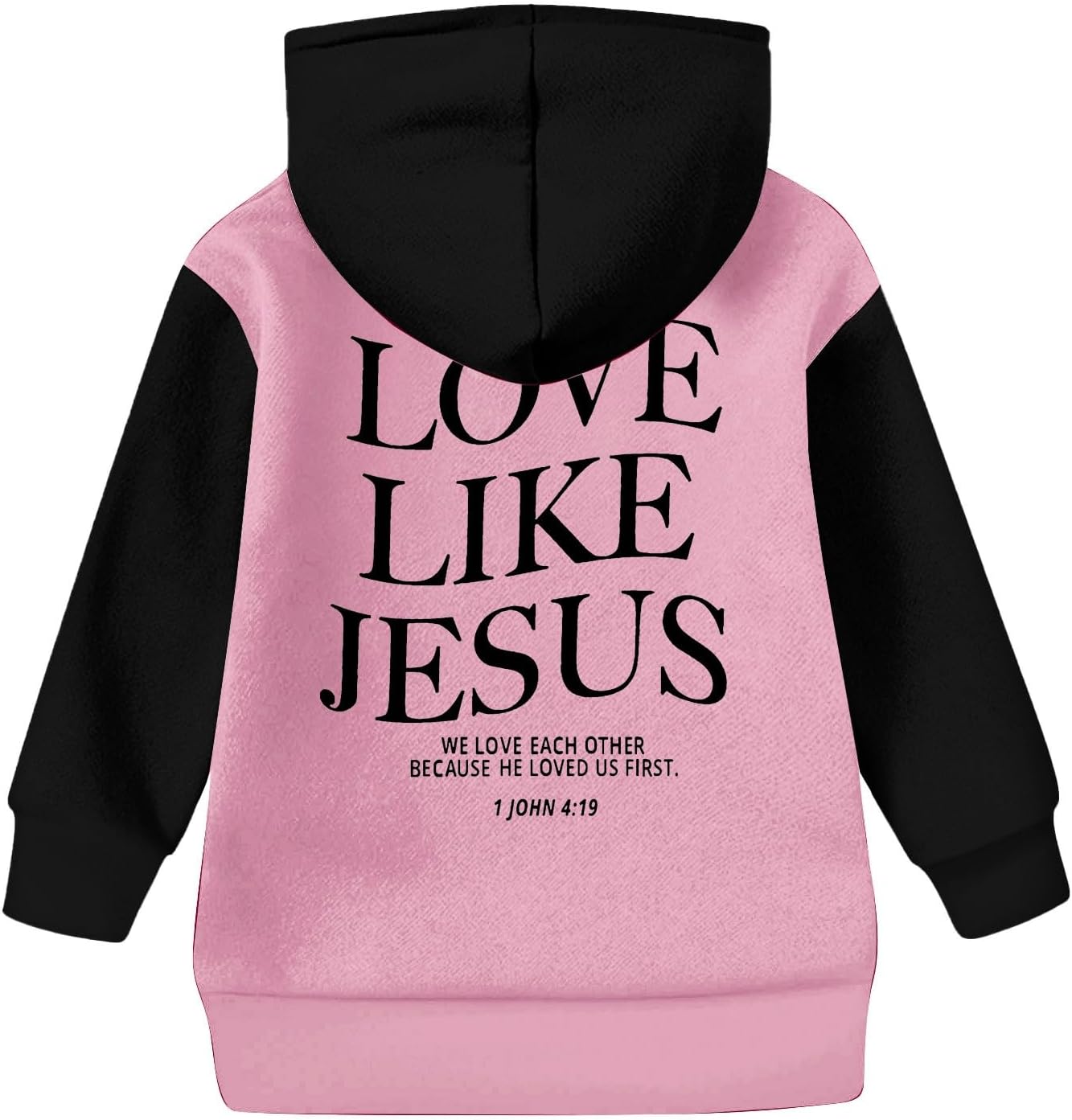 2 Piece Fall Sweatsuit Sets Hooded for Girls Trust In The Lord Workout Children Sweat Suits Sweatsuits Sets Active