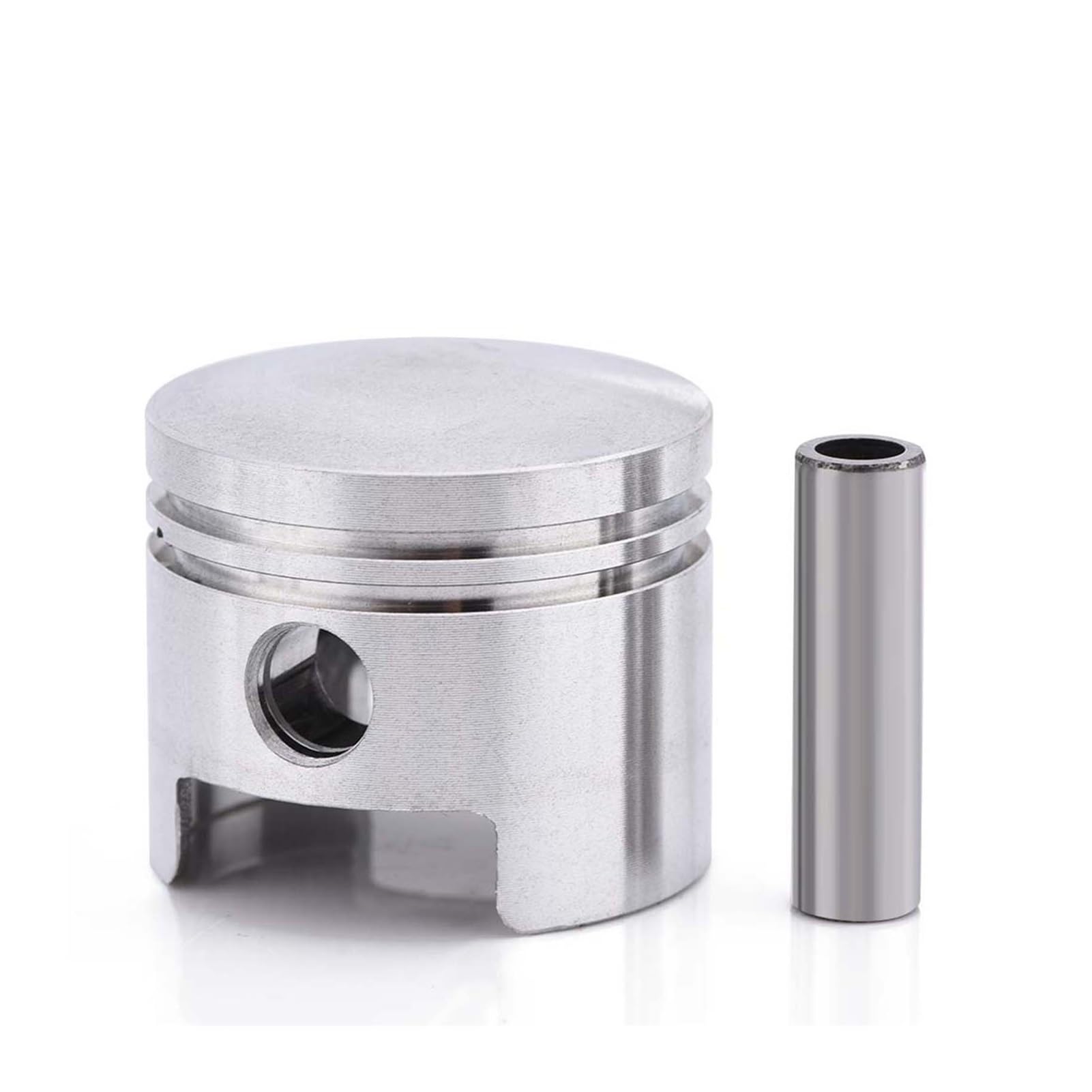 Kit de pistón de Cilindro de 44 mm, Piezas de Repuesto compatibles con Motores de cortacésped TL52 BG520, Kit de reparación Duradero y fácil de Instalar.