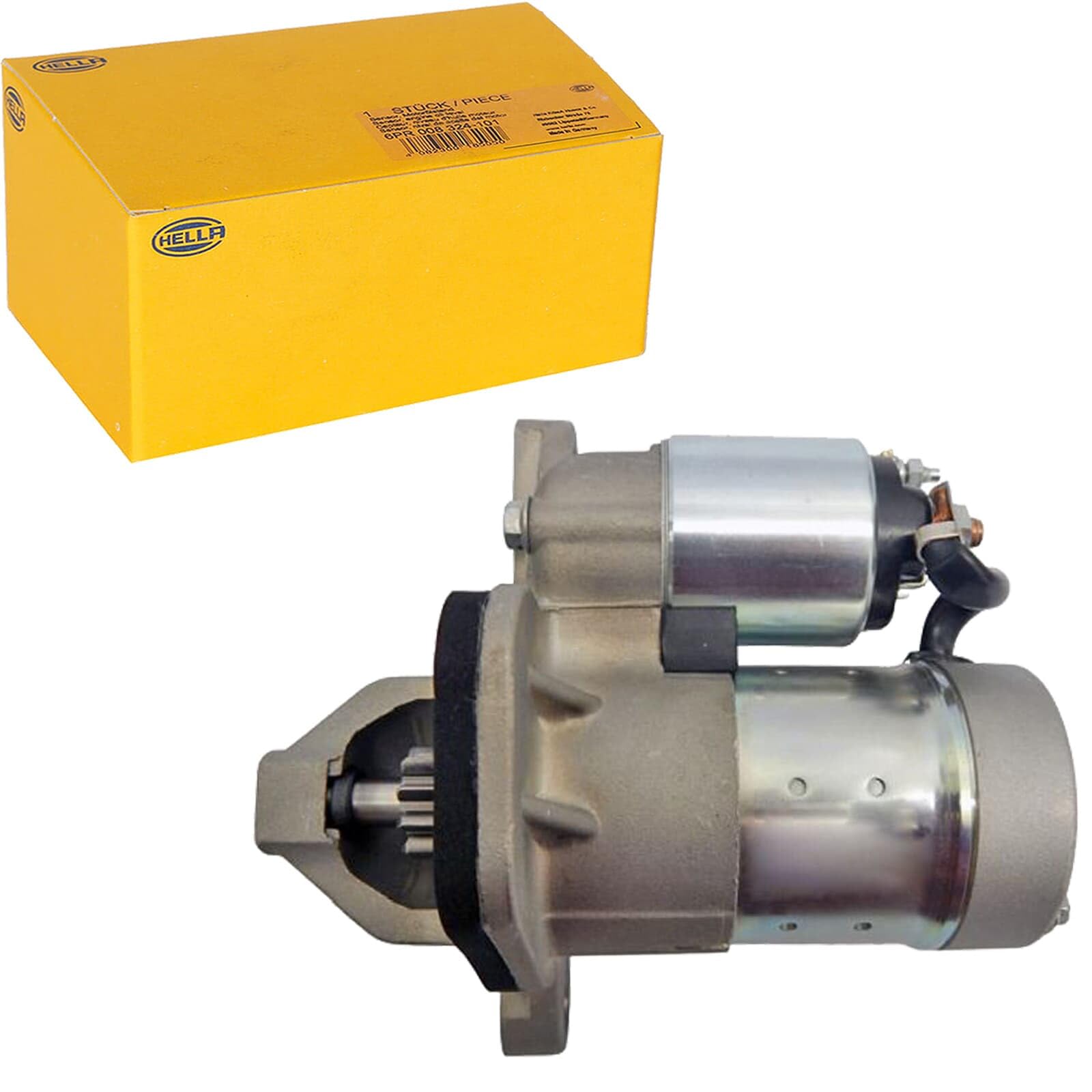 HELLA 8EA 011 611-841 Starter 12V Voltage 1kW Rated Power Fits Nissan Renault