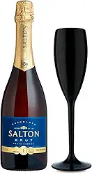 Genérico, Espumante Salton Branco Brut 750ml + Taça Acrílico