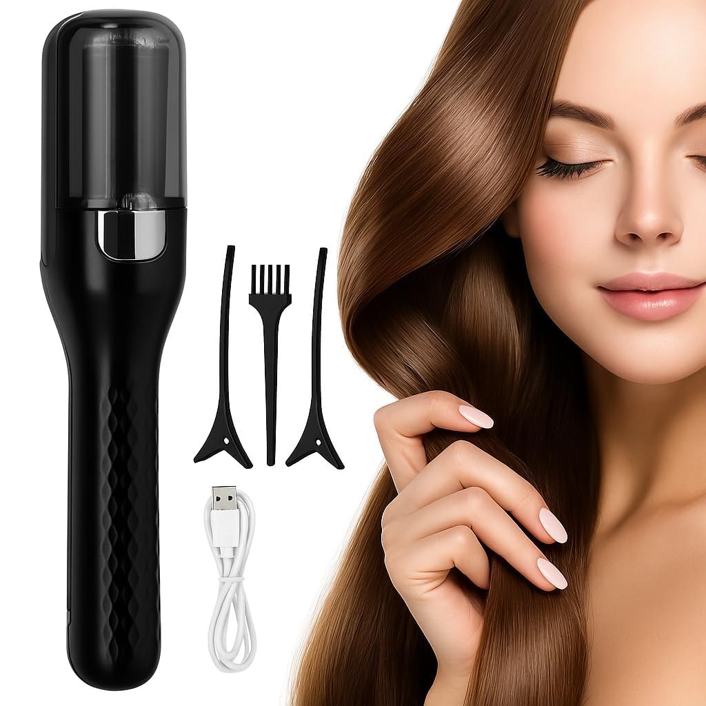 Split End Remover Comb for Healthy Hair – Ideal for Frizzy, Dry, Broken & Curly Hair Types-image-43
