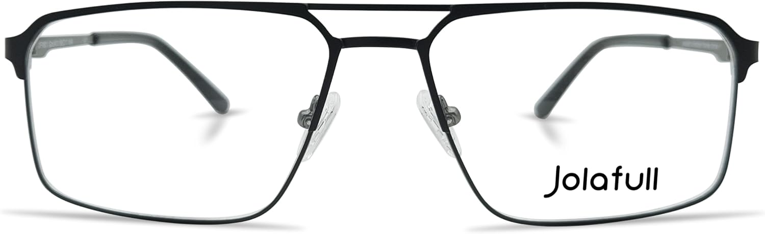 JF1801 Men's Eyewear Frames Square Prescription Glasses for Men 58 mm