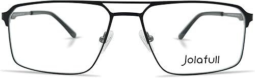 Miniatura 2 de Jolafull JF1801 - Marco cuadrado clásico para lentes (2.283 in)