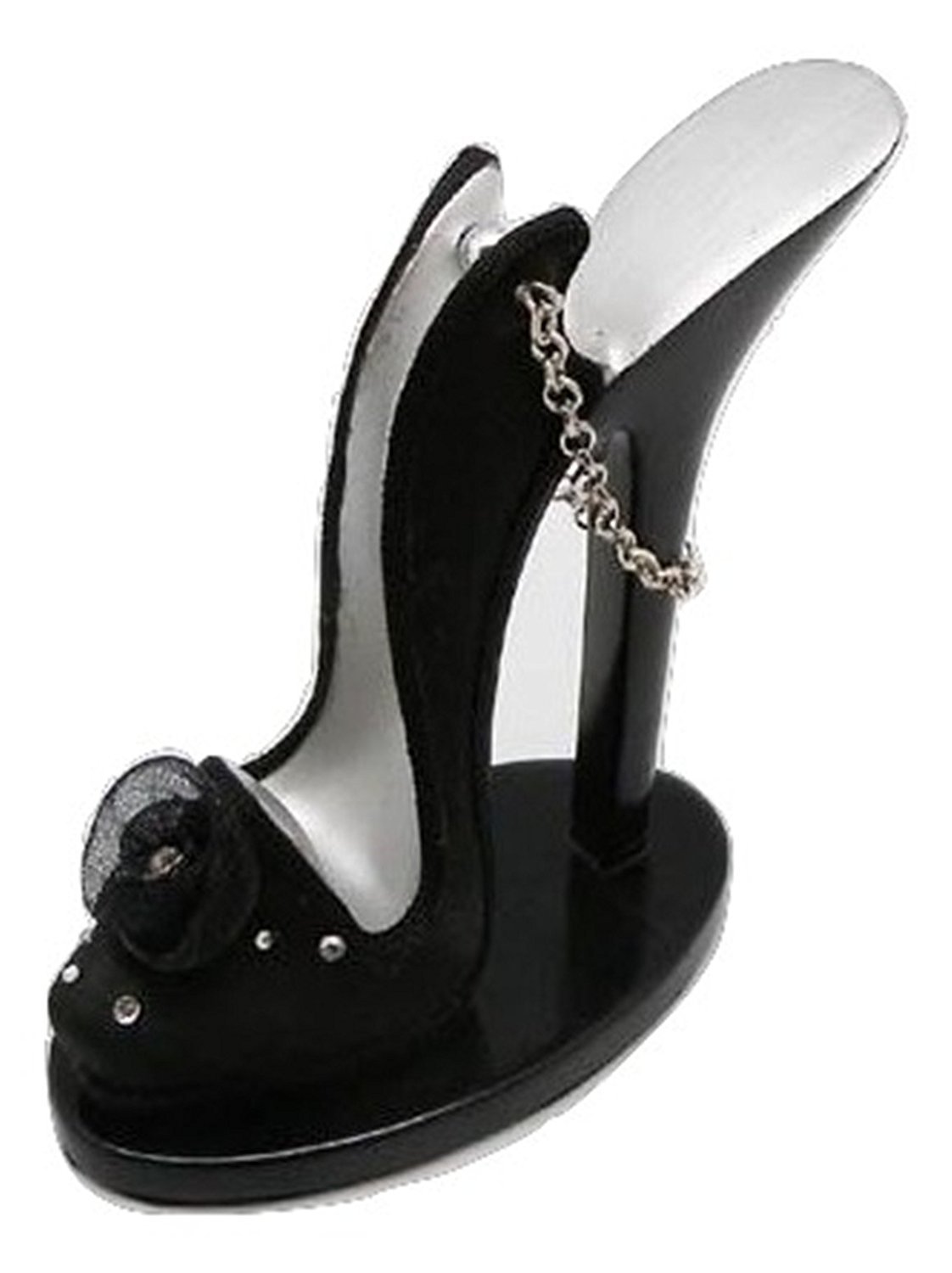 Elegance Shoe Eyeglasses Holder, Black