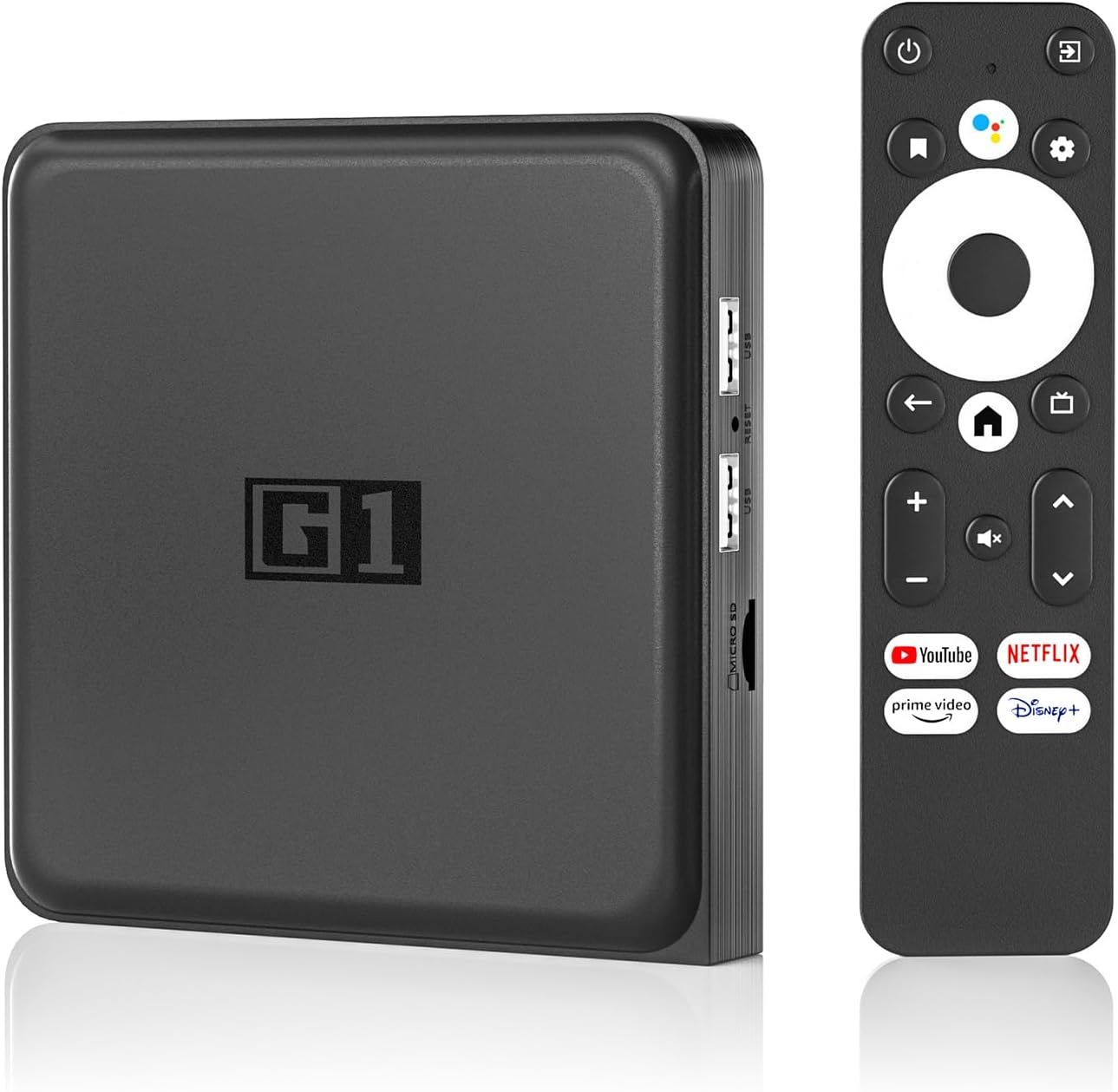 Android 14.0 TV Box 2025, G1 Smart TV Box Compatible...