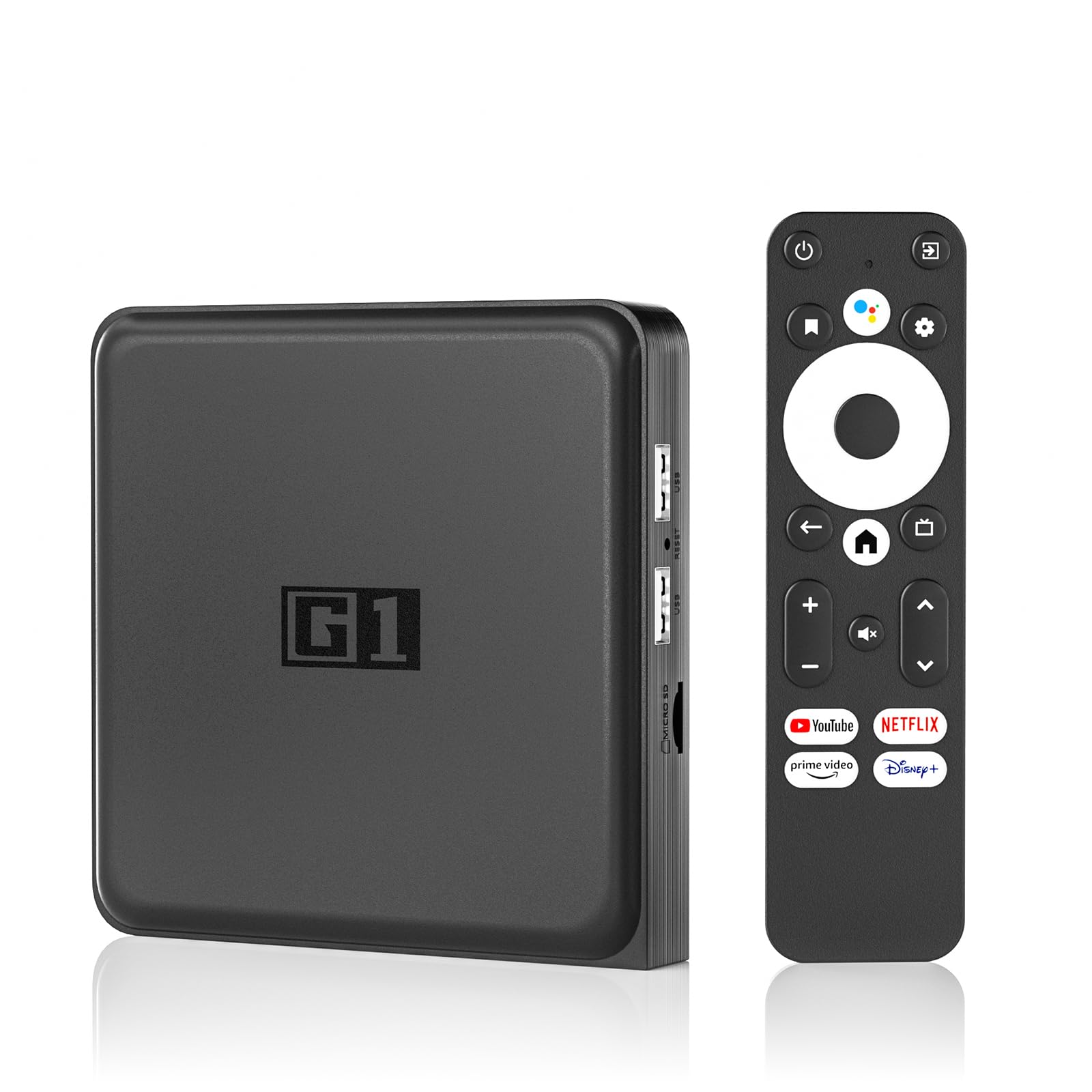 Android TV Box 4K – ATV14.0 Smart TV Box Kompatibel Mit Google Und