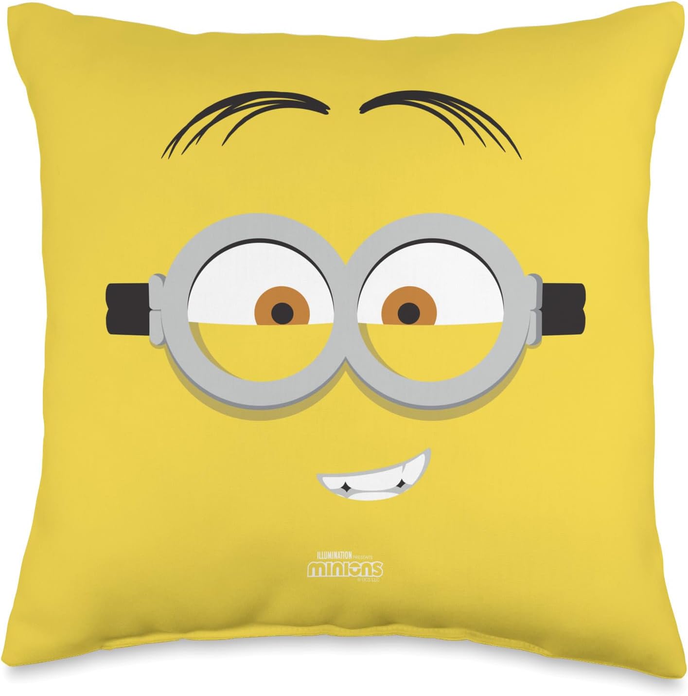 Minions Dave Big Face Halloween Costume Throw Pillow