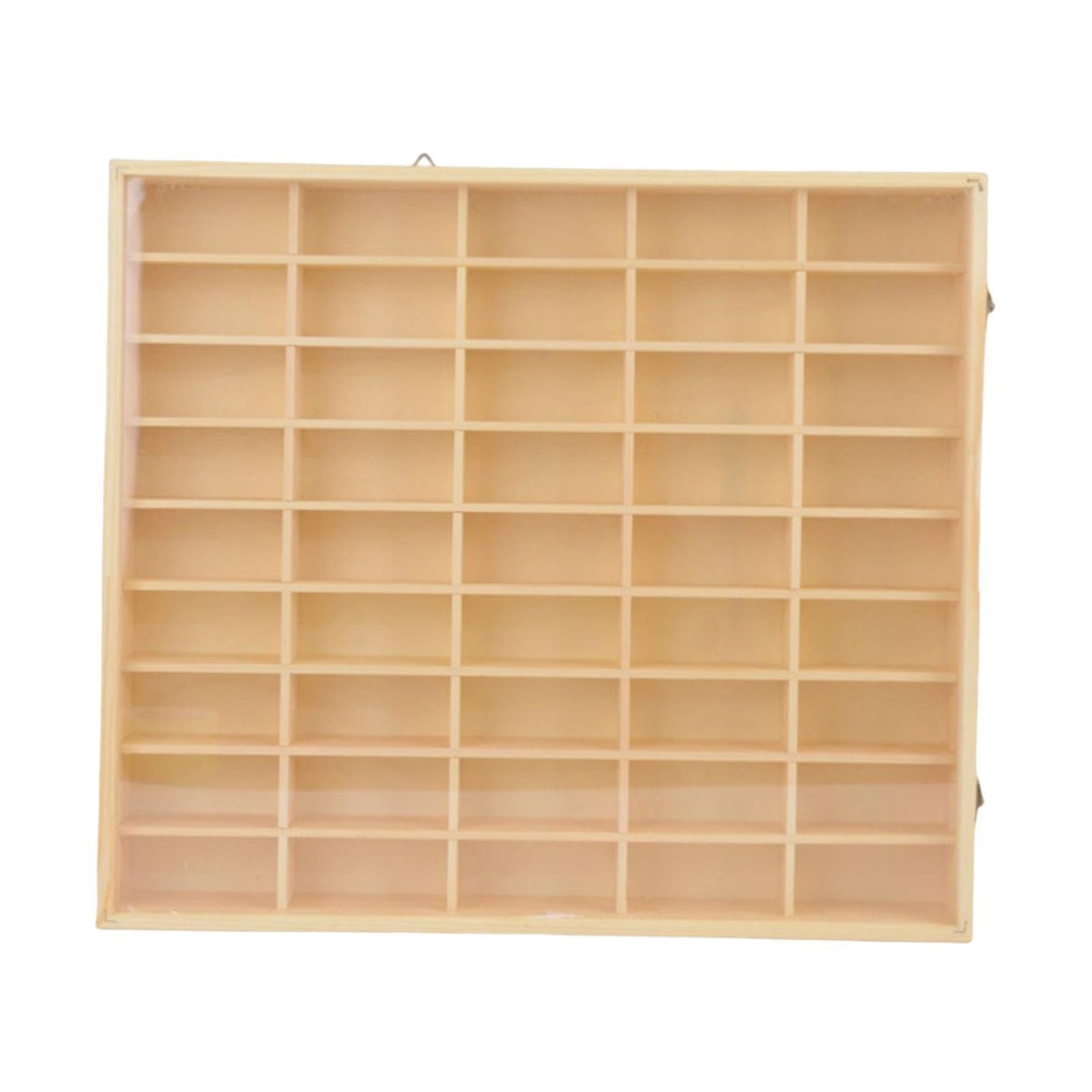 Zanthicia Car Display Holder Shelf Stand Organizer With Exquisite For Model Toys Figure Car Display Rack Storage Wall Rack Storage Doll Model Toys Figure Case, 45 Grids