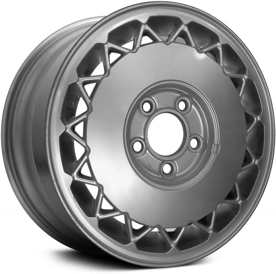 15 inch Aluminum Wheel For 1997-2001 Buick LeSabre 30-slot Silver 5 Lug 115 mm 15 x 6 in Reman - Factory Wheel Rim