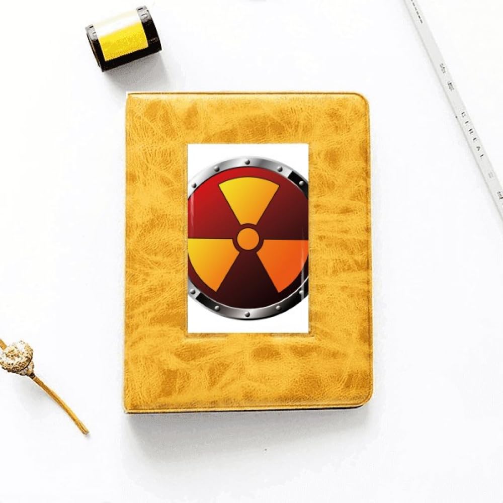 no/no Logo Radioactive Substances Warning Photo Album Family Wedding Picture 4x6