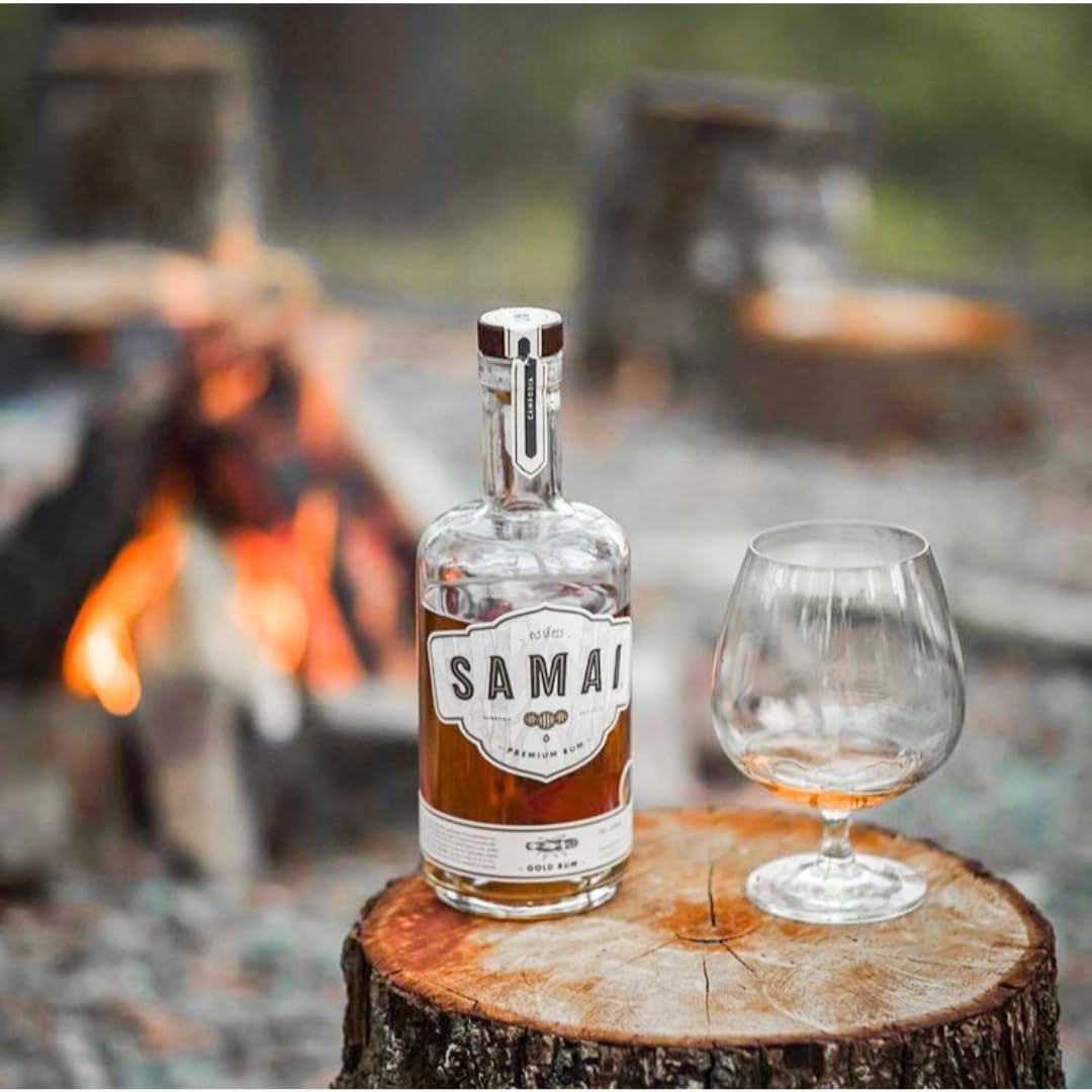 Amazon.co.jp: SAMAI GOLD RUM サマイ ゴールドラム スピリッツ お酒