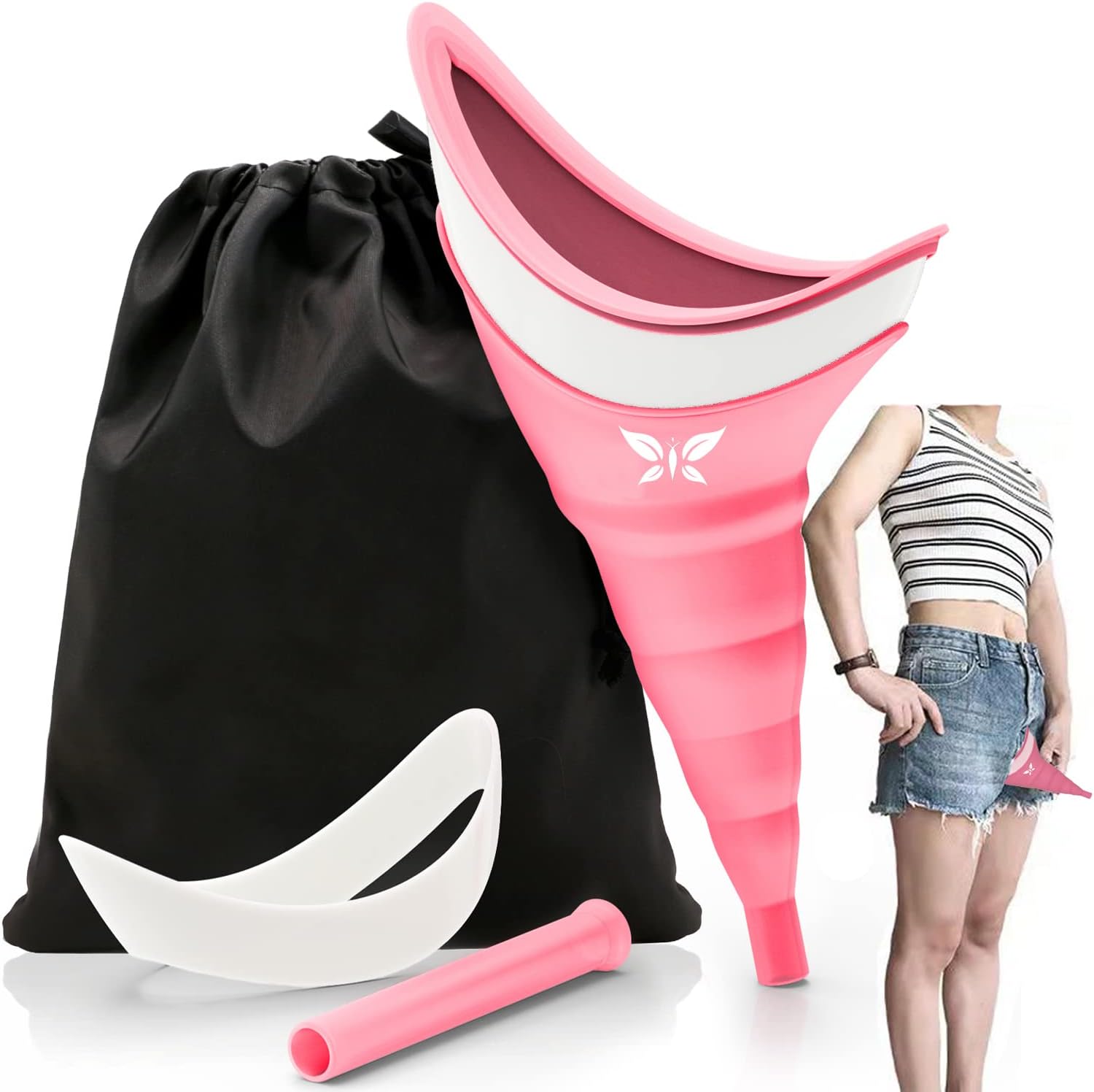 Buy volikos Female Urinal Silicone Female Urination Device for Women